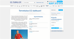 Desktop Screenshot of cc-tukku.fi